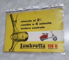 Libretto pubblicitario lambret usato  Genova