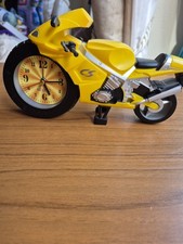 Yellow motorbike quartz for sale  WARRINGTON