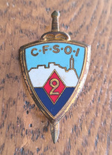 Insigne cfsoi centre d'occasion  Saint-Pierre-d'Oléron