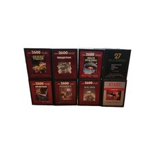 Pacote de 8 jogos Atari Games, cartucho de videogame testado, usado comprar usado  Enviando para Brazil