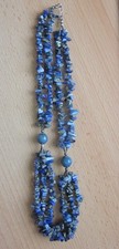 Edelstein kette lapislazuli gebraucht kaufen  München
