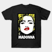 Camiseta Madonna Original Estilo Retrô Anos 80 Manga Curta Todos os Tamanhos P a 5 XL T01 comprar usado  Enviando para Brazil