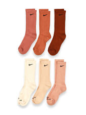 Meias masculinas Nike Everyday Plus acolchoadas tripulação pacote com 3 ou 6 - FRETE RÁPIDO comprar usado  Enviando para Brazil