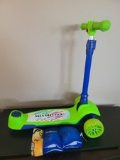 Scooter de 3 rodas para crianças de 6 a 12 anos, scooter infantil com rodas iluminadas, resistente..., usado comprar usado  Enviando para Brazil