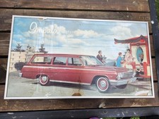 Usado, Pôster Chevrolet Impala Station Wagon 1962 Dealer Show Room 32,25X18,25"  comprar usado  Enviando para Brazil