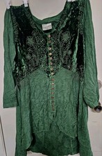 Holy Clothing Loralee tamanho grande novo sem etiquetas bordado celta boho feito à mão comprar usado  Enviando para Brazil