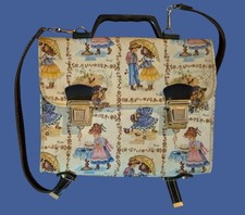 Borsa vintage cartella usato  Italia