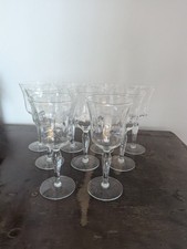 Set vintage etched for sale  Kenosha