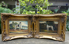 2dogs hunting paintings d'occasion  Expédié en Belgium