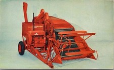 Vintage DEARBORN WOOD BROS. Cartão postal publicitário TRACTORS COMBINE Ford c1950s comprar usado  Enviando para Brazil