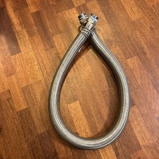 Usado, MANGUEIRA DE AÇO INOXIDÁVEL FLEXÍVEL TRANÇADA 6 PÉS 1-1/2" EXTREMIDADES ROSCADAS MNPT comprar usado  Enviando para Brazil