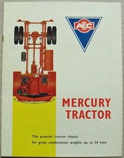 Aec mercury tractor for sale  LEICESTER