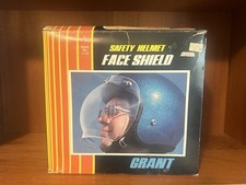 Viseira capacete de segurança vintage da década de 1970 Grant motocicleta nova na caixa original comprar usado  Enviando para Brazil