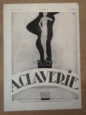 Advertising 1930 claverie d'occasion  Expédié en Belgium