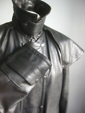 Steampunk leather trench for sale  MATLOCK