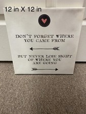 Motivational wall decor for sale  Crowley