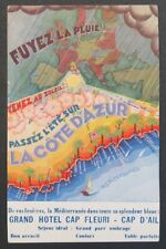 Old postcard advertising d'occasion  Expédié en Belgium