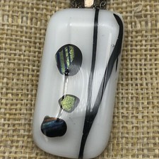 Vintage glass necklace for sale  Williams
