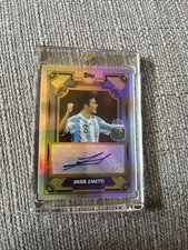 Javier zanetti autografo usato  Ornago