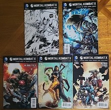 Mortal Kombat X #1 2ª impressão #2 #4 #5 #6 2015 lote de corrida conjunto de 5 DC Comics comprar usado  Enviando para Brazil