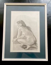 Erotische bleistiftzeichnung e gebraucht kaufen  Herbertingen