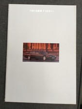 Bmw series brochure for sale  WEYMOUTH