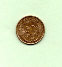 50centimes 1939b morlon d'occasion  Saint-Pons-de-Thomières