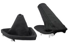 Używany, FÜR BMW E81/E87 SCHALTMANSCHETTE HANDBREMSSACK ALCANTARA NAHT SCHWARZ na sprzedaż  PL
