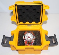 Relógio masculino Invicta Graffiti 52mm parafuso Zeus cronógrafo aço inoxidável 32421 comprar usado  Enviando para Brazil
