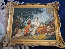 Vintage gobelin needlepoint for sale  BEDFORD