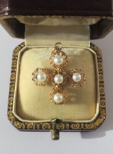 Croix pendentif ancien d'occasion  Houilles