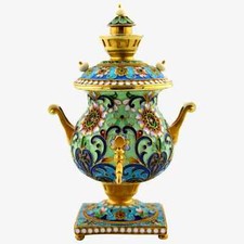 Silver gilt champleve for sale  CHARD