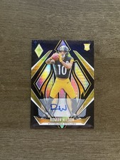 2024 Panini Phoenix Rookies Roman Wilson #235 Black Hyper Auto (RC) comprar usado  Enviando para Brazil