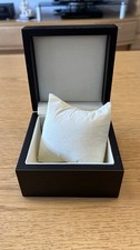 Uhrenbox holz schwarz gebraucht kaufen  Solingen