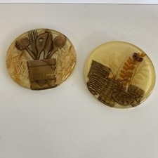Vintage lucite trivets for sale  Fort Smith
