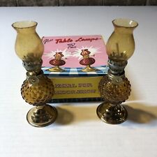 Candeeiros de mesa de vidro vintage marca pássaro cantor par na caixa ECH comprar usado  Enviando para Brazil