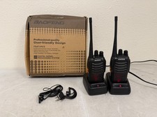 Usado, 2 peças Baofeng BF-888S longo alcance rádio bidirecional walkie talkie conjunto com fones de ouvido comprar usado Usado, 2 peças Baofeng BF-888S longo alcance rádio bidirecional walkie talkie conjunto com fones de ouvido comprar usado  Enviando para Brazil