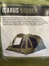 Vango icarus 500 for sale  WEST KILBRIDE