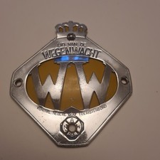 Vintage wegenwatch badge for sale  LINCOLN