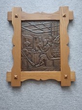 Kupferbild jäger eichenholzra gebraucht kaufen  Eichenau
