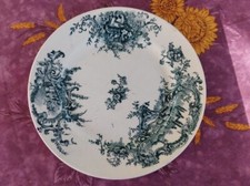 Assiette plate faience d'occasion  France
