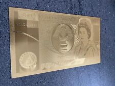 Gold foil note for sale  WATERLOOVILLE