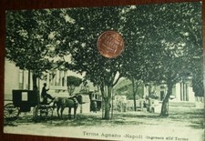 Cartolina epoca paesagg usato  Fagnano Olona