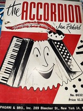 Livro de canções para iniciantes The Accordion de Jan Richard comprar usado  Enviando para Brazil