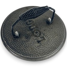 Lodge grelha de ferro fundido prensa redonda 7,5” bobina de aperto frio cabo espiral martelado EUA comprar usado  Enviando para Brazil