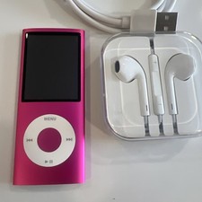 Apple iPod Nano 4ª Geração, 8GB, Rosa, Nova Bateria Instalada. comprar usado  Enviando para Brazil