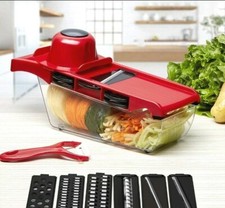 Fatiador manual de legumes cortador de batata frutas aço inoxidável mandolina cozinha, usado comprar usado  Enviando para Brazil