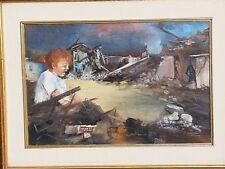 Quadro dipinto bambino usato  Barge