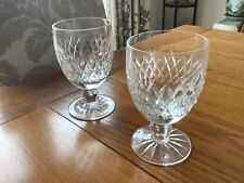 Waterford crystall goblets for sale  OKEHAMPTON