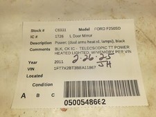 Used left door for sale  Harrison